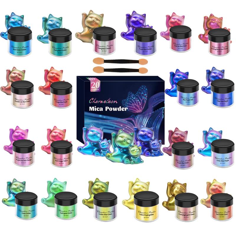Resin Pigment Set - 10/20 colori Set resina pigmento che