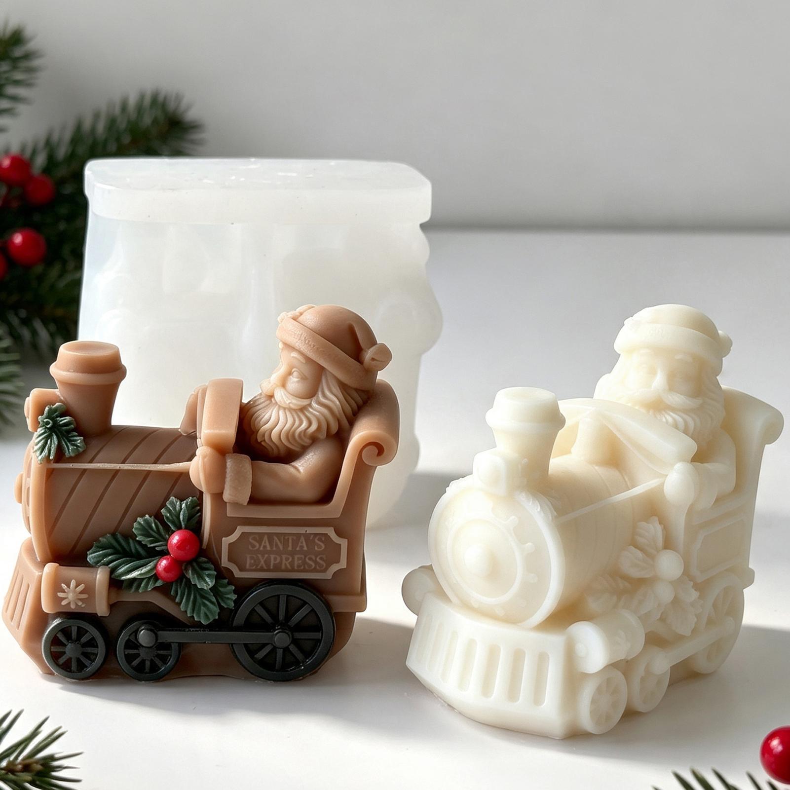 Resin Craft For Beginners - Stampo per Candele Natalizie a Forma