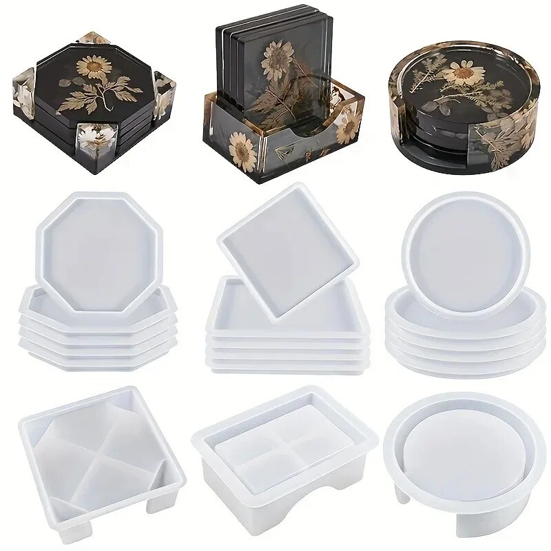 Gold Foil Flakes - Il set di stampi in resina