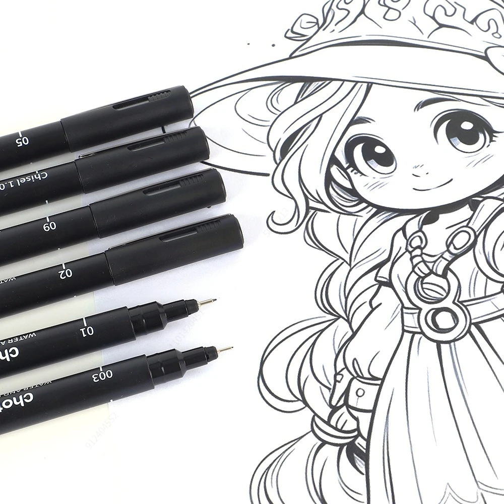 Micropenne neri, 15 dimensioni - Copic Marker Sketch recensione e prezzo