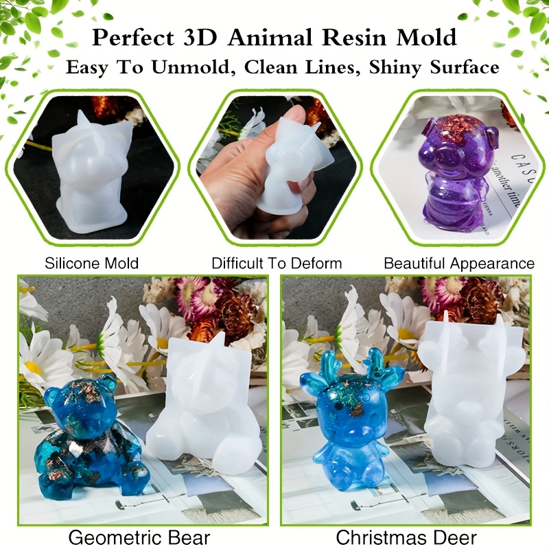 Set di 19 stampi in resina, ad - Resin Craft Kit recensione e prezzo